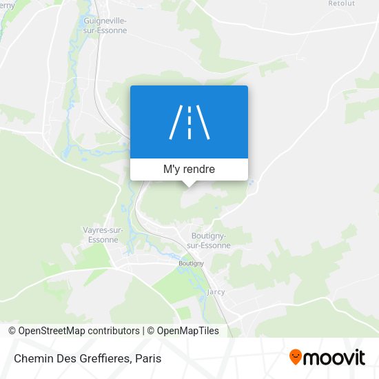 Chemin Des Greffieres plan