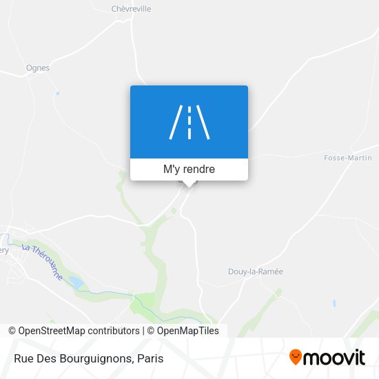Rue Des Bourguignons plan