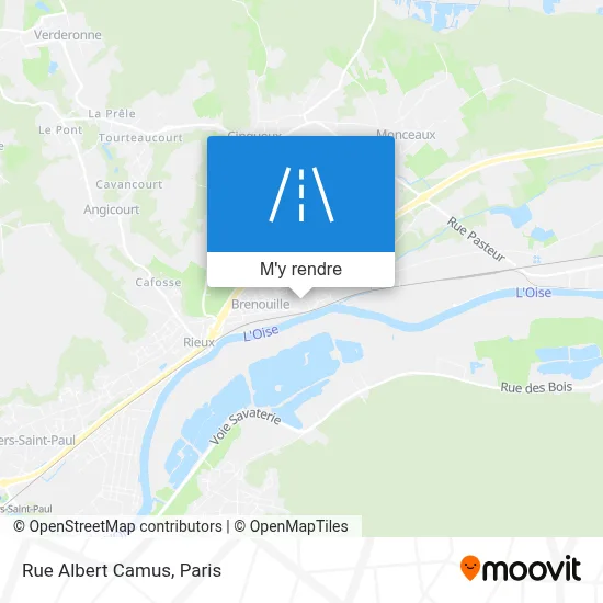 Rue Albert Camus plan