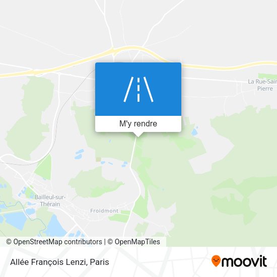 Allée François Lenzi plan