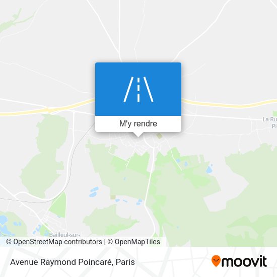 Avenue Raymond Poincaré plan
