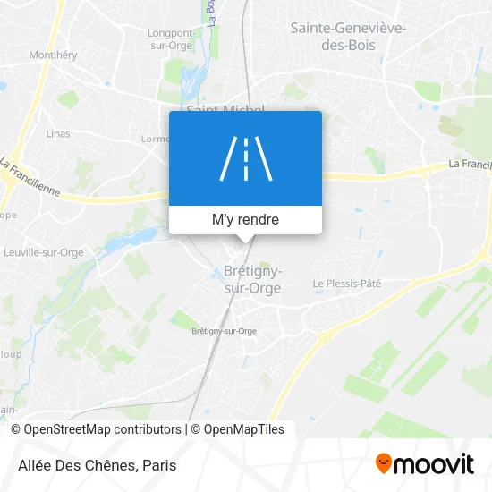 Allée Des Chênes plan