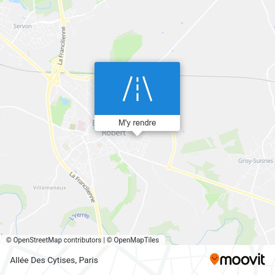 Allée Des Cytises plan