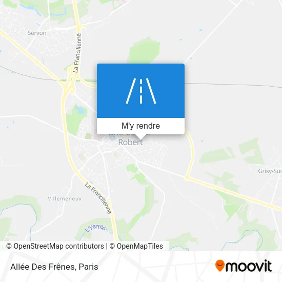 Allée Des Frênes plan