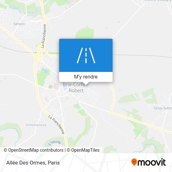 Allée Des Ormes plan