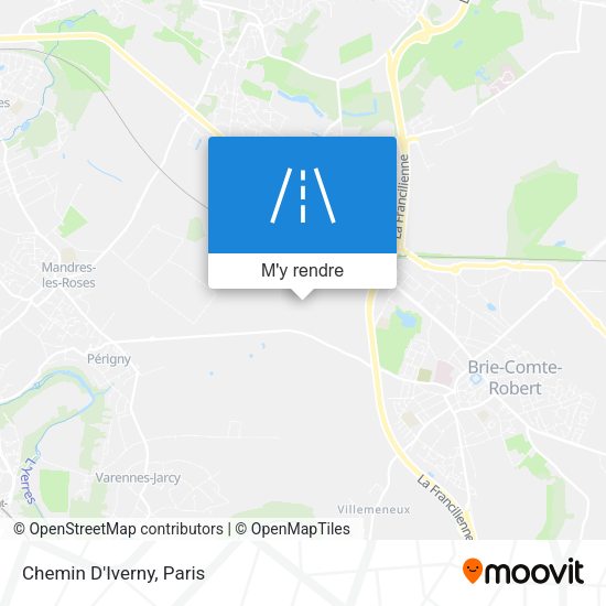 Chemin D'Iverny plan