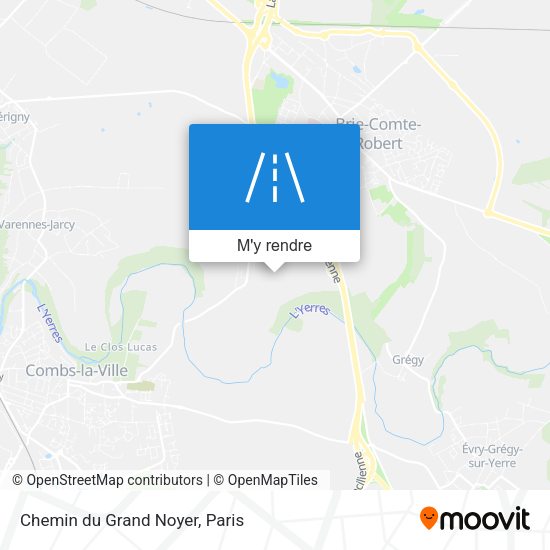 Chemin du Grand Noyer plan