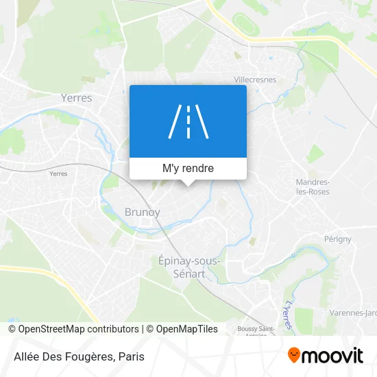 Allée Des Fougères plan