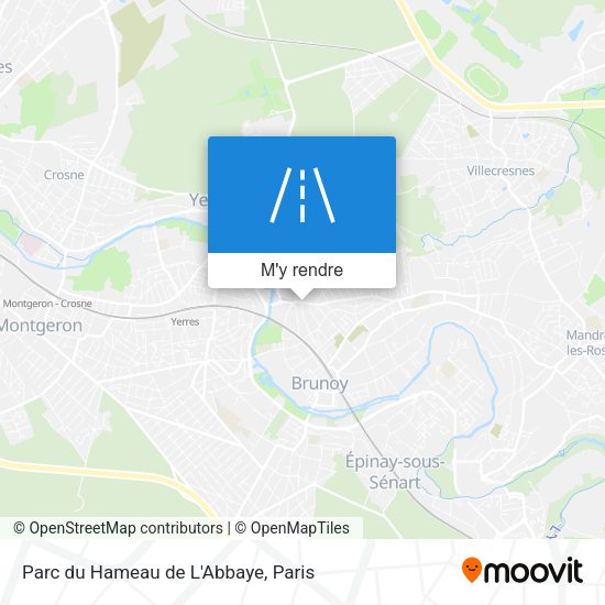 Parc du Hameau de L'Abbaye plan