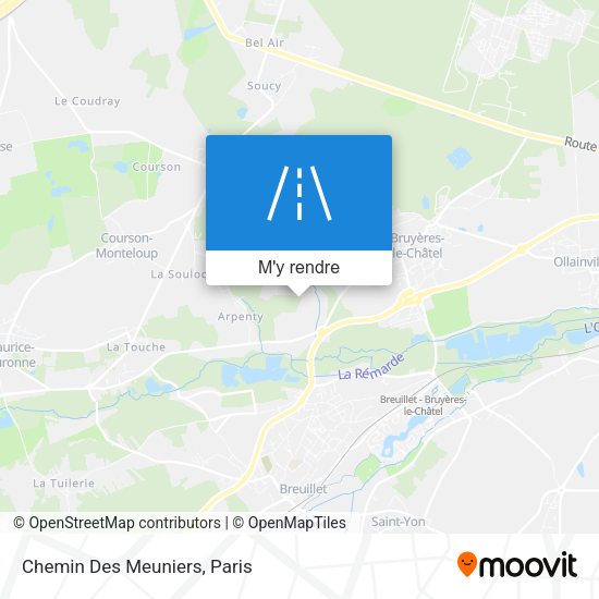 Chemin Des Meuniers plan