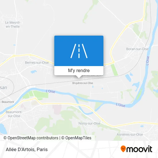 Allée D'Artois plan