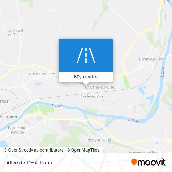 Allée de L'Est plan