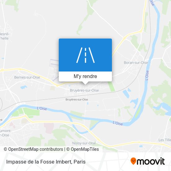 Impasse de la Fosse Imbert plan