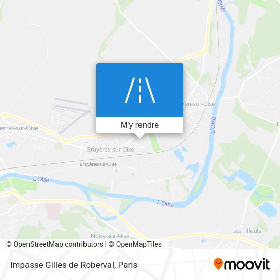 Impasse Gilles de Roberval plan