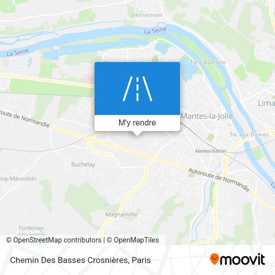 Chemin Des Basses Crosnières plan
