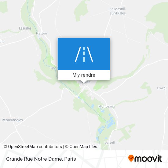 Grande Rue Notre-Dame plan