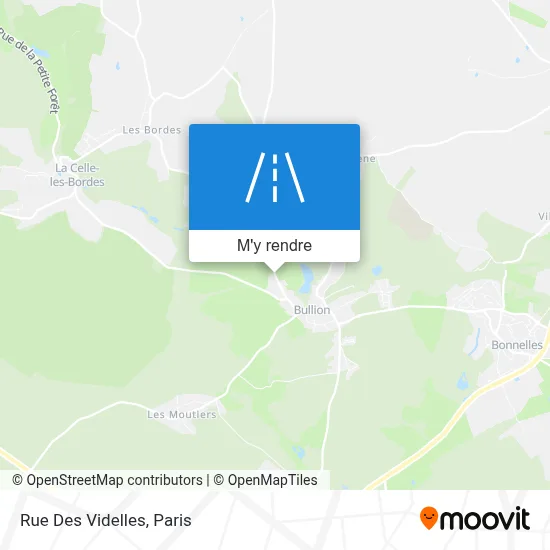 Rue Des Videlles plan