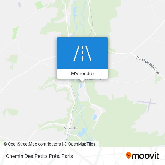 Chemin Des Petits Prés plan