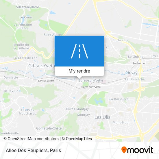 Allée Des Peupliers plan