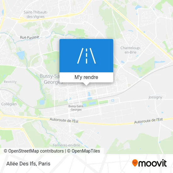 Allée Des Ifs plan
