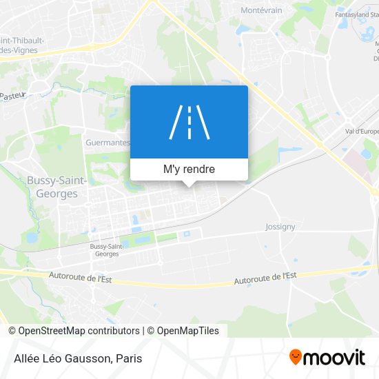 Allée Léo Gausson plan