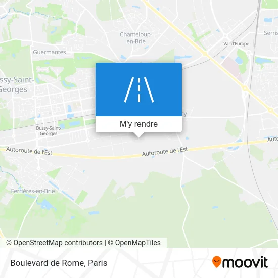 Boulevard de Rome plan