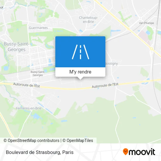 Boulevard de Strasbourg plan