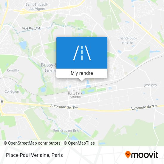 Place Paul Verlaine plan