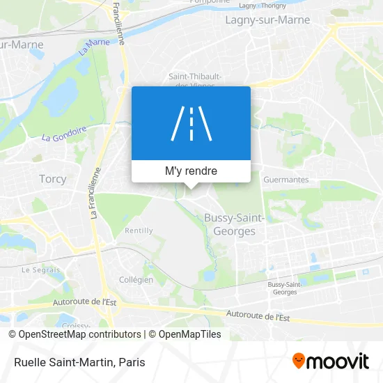 Ruelle Saint-Martin plan