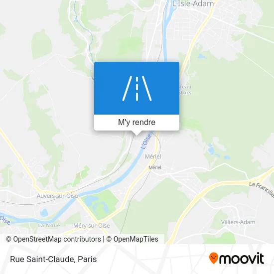 Rue Saint-Claude plan