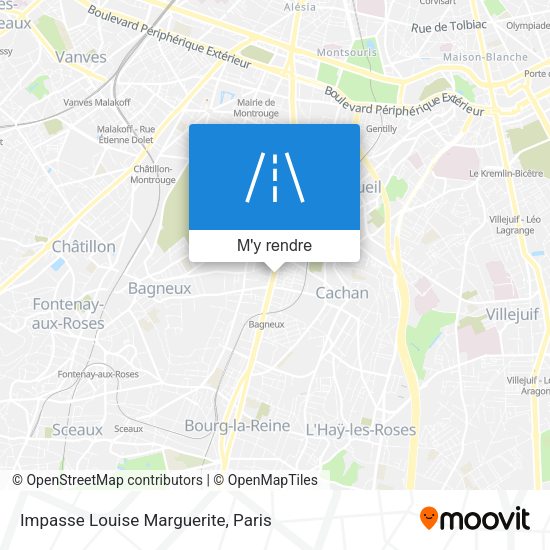 Impasse Louise Marguerite plan