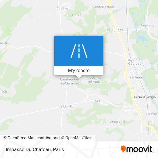 Impasse Du Château plan