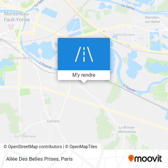 Allée Des Belles Prises plan