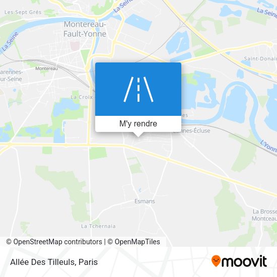 Allée Des Tilleuls plan