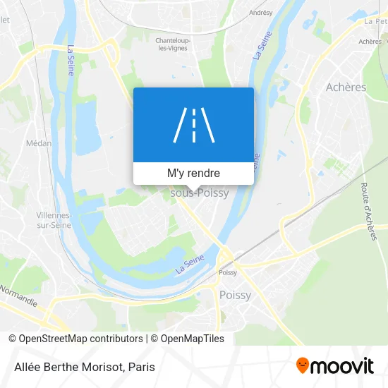 Allée Berthe Morisot plan