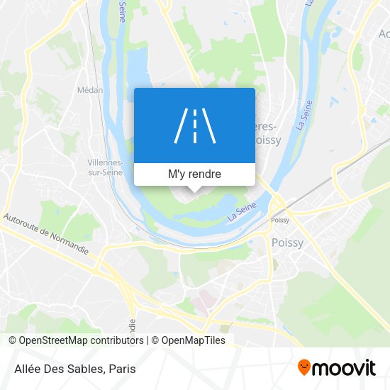 Allée Des Sables plan