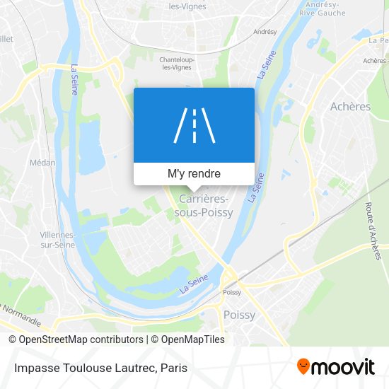 Impasse Toulouse Lautrec plan