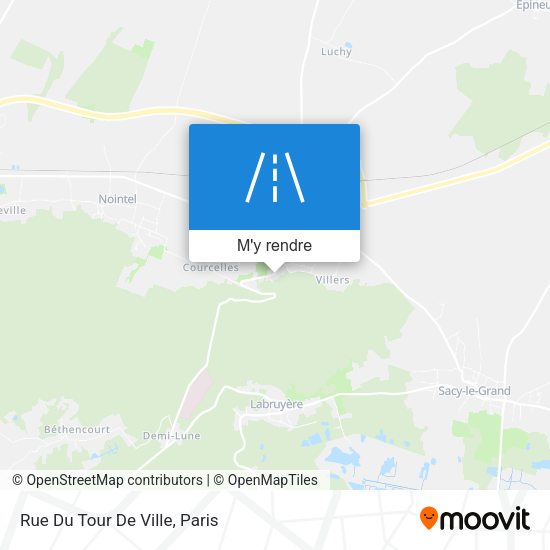 Rue Du Tour De Ville plan