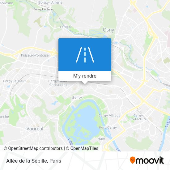 Allée de la Sébille plan