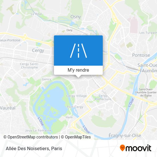 Allée Des Noisetiers plan