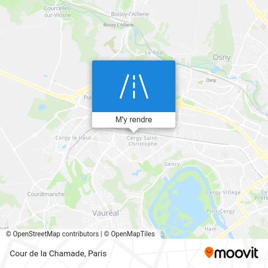 Cour de la Chamade plan