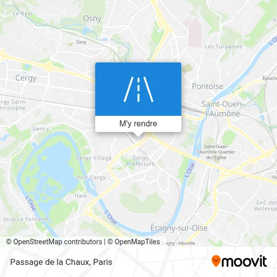 Passage de la Chaux plan