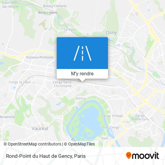 Rond-Point du Haut de Gency plan