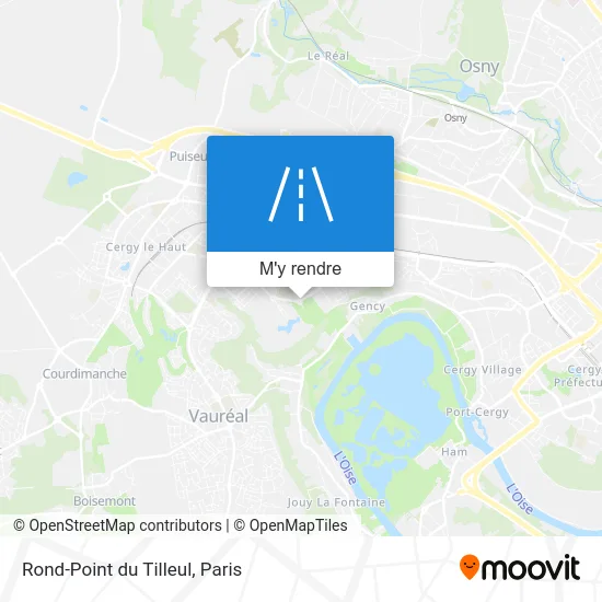 Rond-Point du Tilleul plan