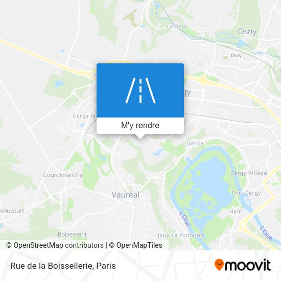 Rue de la Boissellerie plan