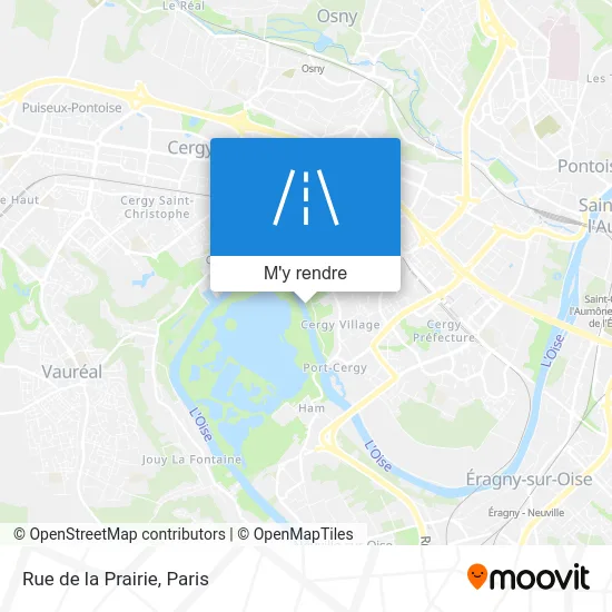 Rue de la Prairie plan