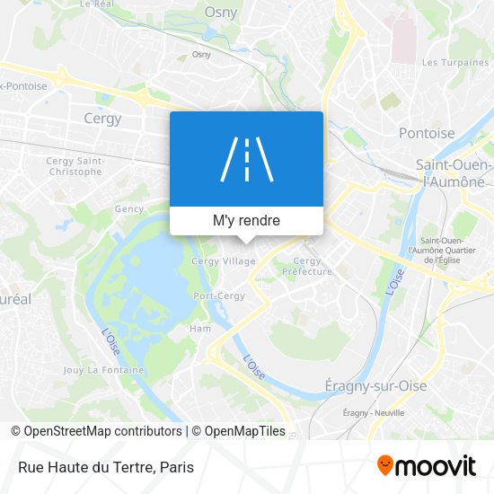 Rue Haute du Tertre plan