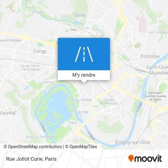 Rue Joliot Curie plan