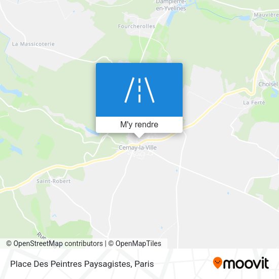 Place Des Peintres Paysagistes plan