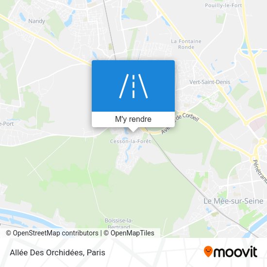 Allée Des Orchidées plan